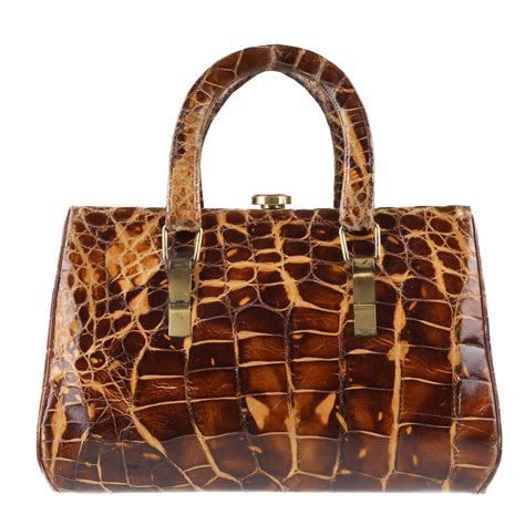 crocodile handbag hermes|Hermes alligator handbags.